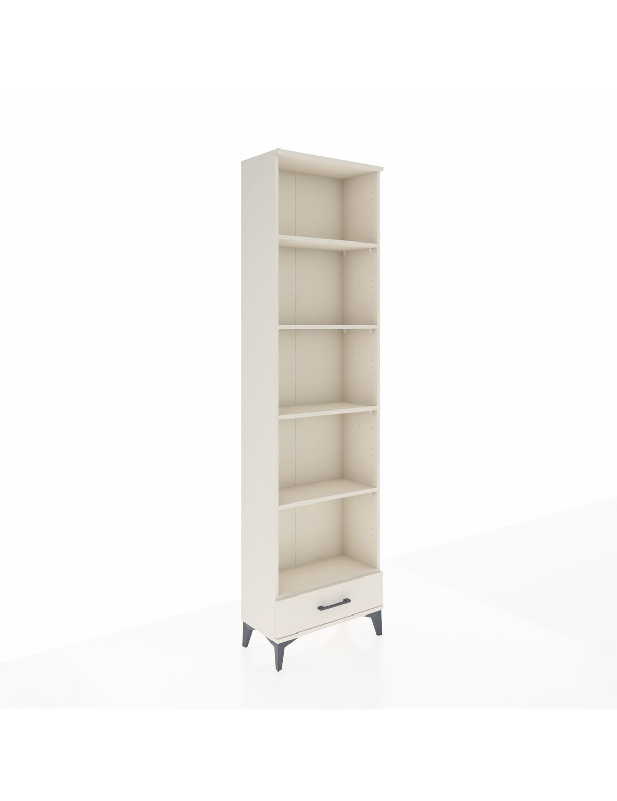 Arges Dolap 5 Raflı Tek Çekmeceli 60x30x221 - S29M006V1A