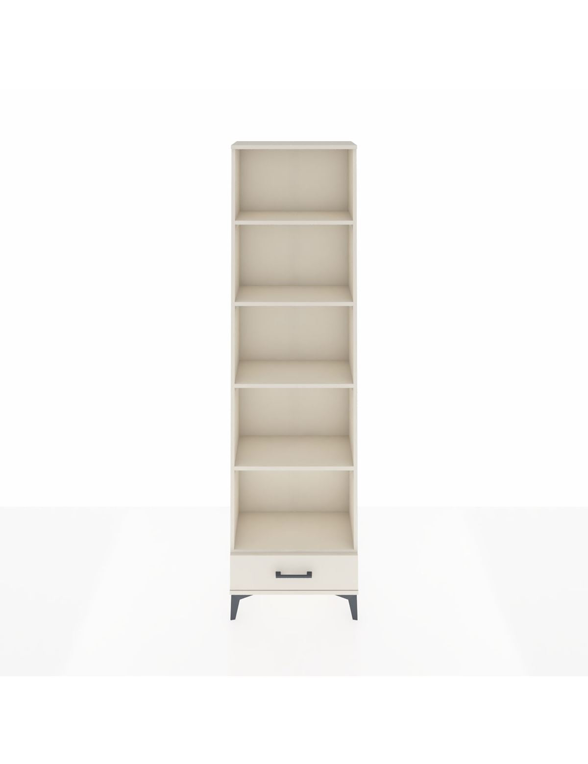 Arges Dolap 5 Raflı Tek Çekmeceli 60x30x221 - S29M006V1A