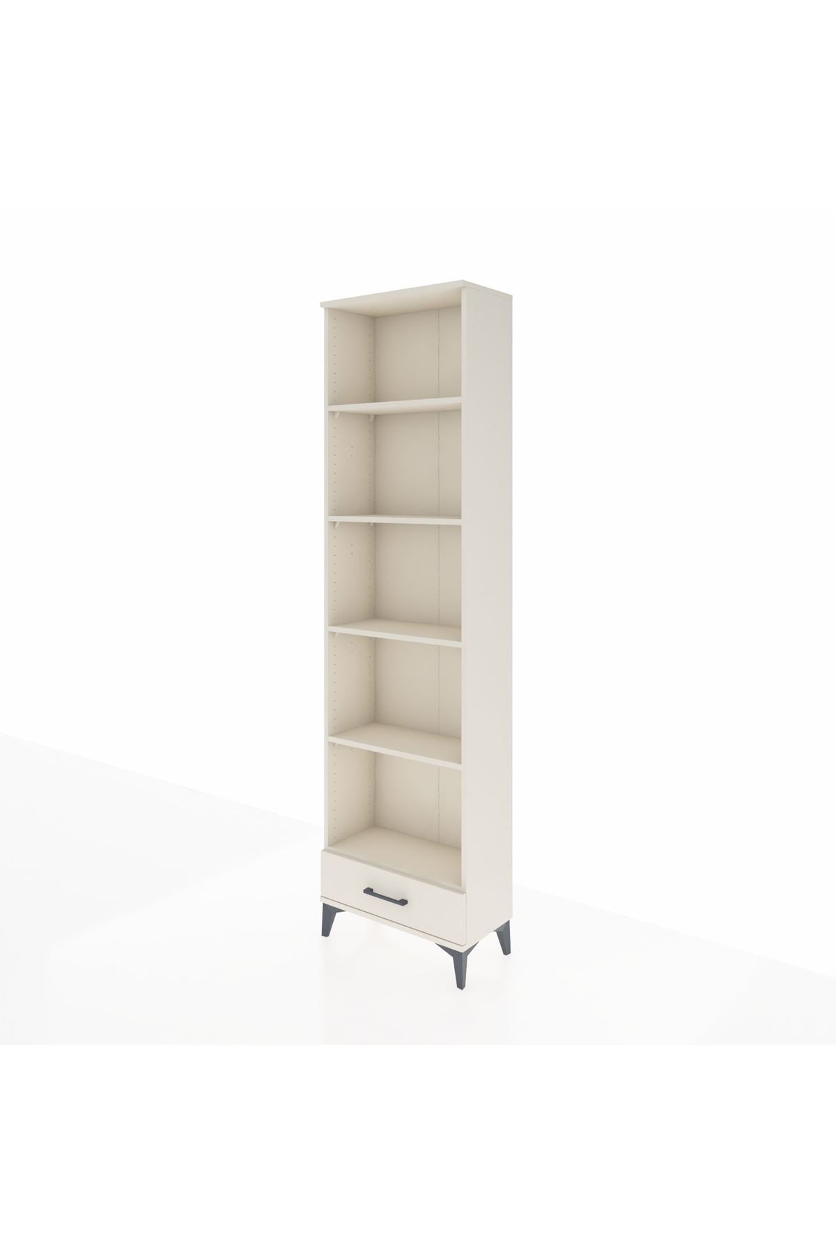 Arges Dolap 5 Raflı Tek Çekmeceli 60x30x221 - S29M006V1A