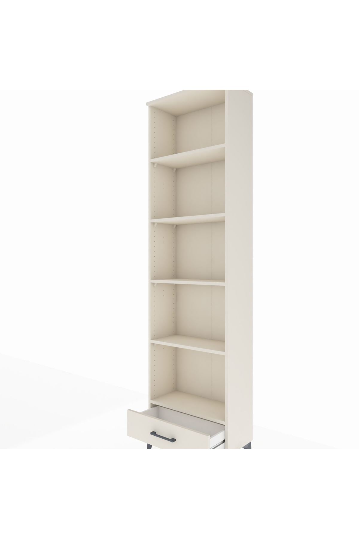 Arges Dolap 5 Raflı Tek Çekmeceli 60x30x221 - S29M006V1A