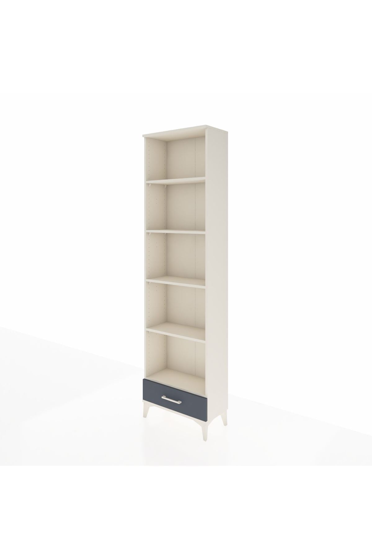 Arges Dolap 5 Raflı Tek Çekmeceli 60x30x221 - S29M006V2A