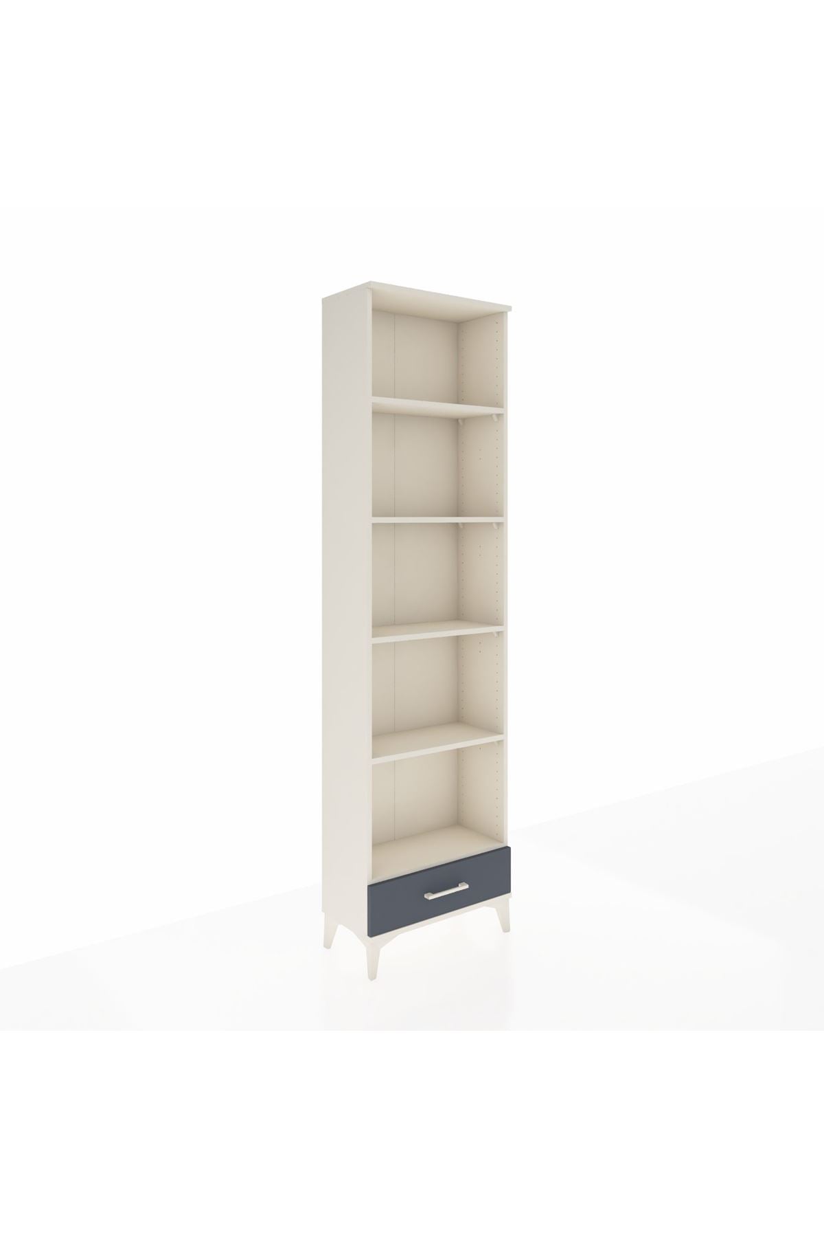 Arges Dolap 5 Raflı Tek Çekmeceli 60x30x221 - S29M006V2A