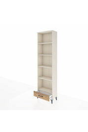 Arges Dolap 5 Raflı Tek Çekmeceli 60x30x221 - S29M006V3A