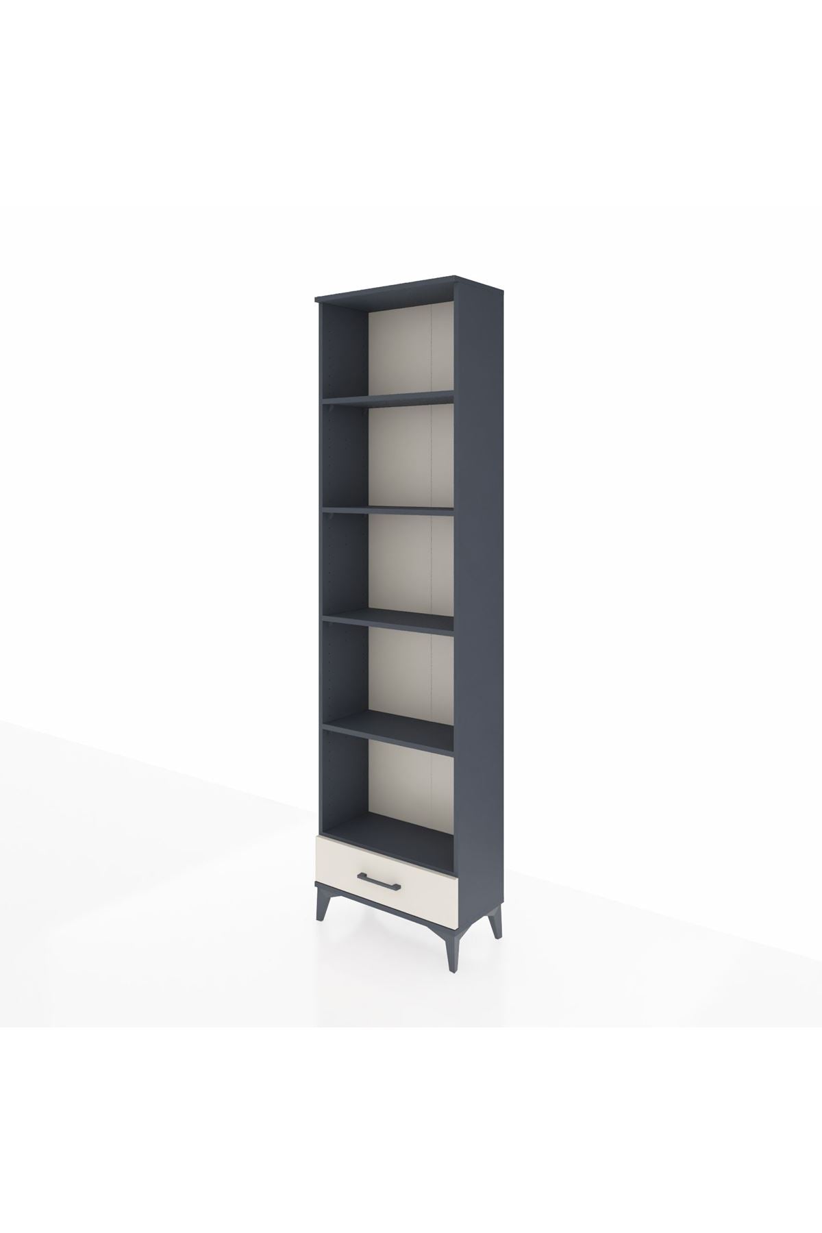Arges Dolap 5 Raflı Tek Çekmeceli 60x30x221 - S29M006V4A