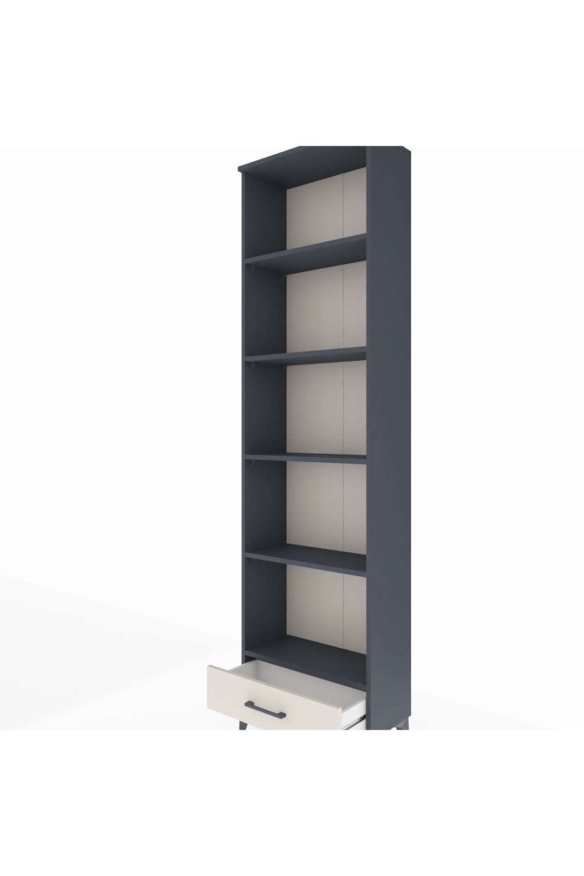 Arges Dolap 5 Raflı Tek Çekmeceli 60x30x221 - S29M006V4A