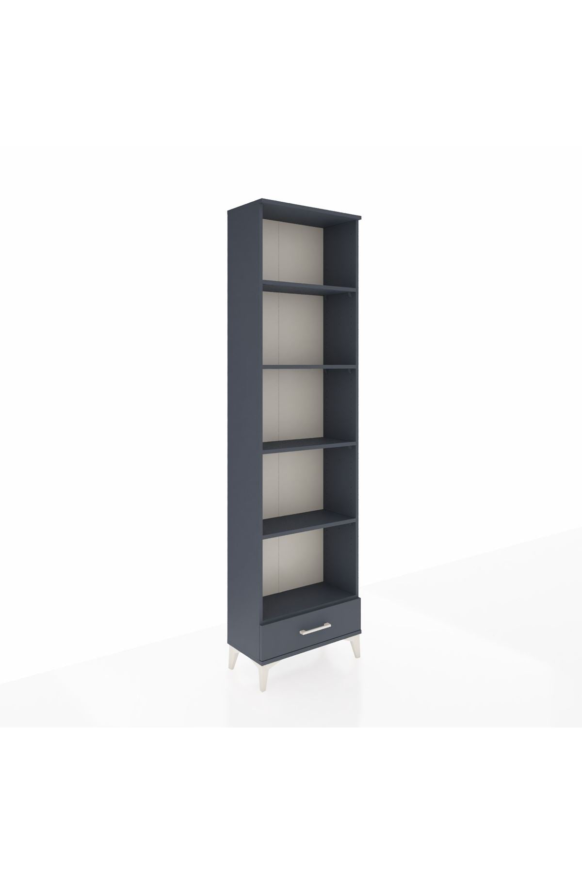 Arges Dolap 5 Raflı Tek Çekmeceli 60x30x221 - S29M006V5A