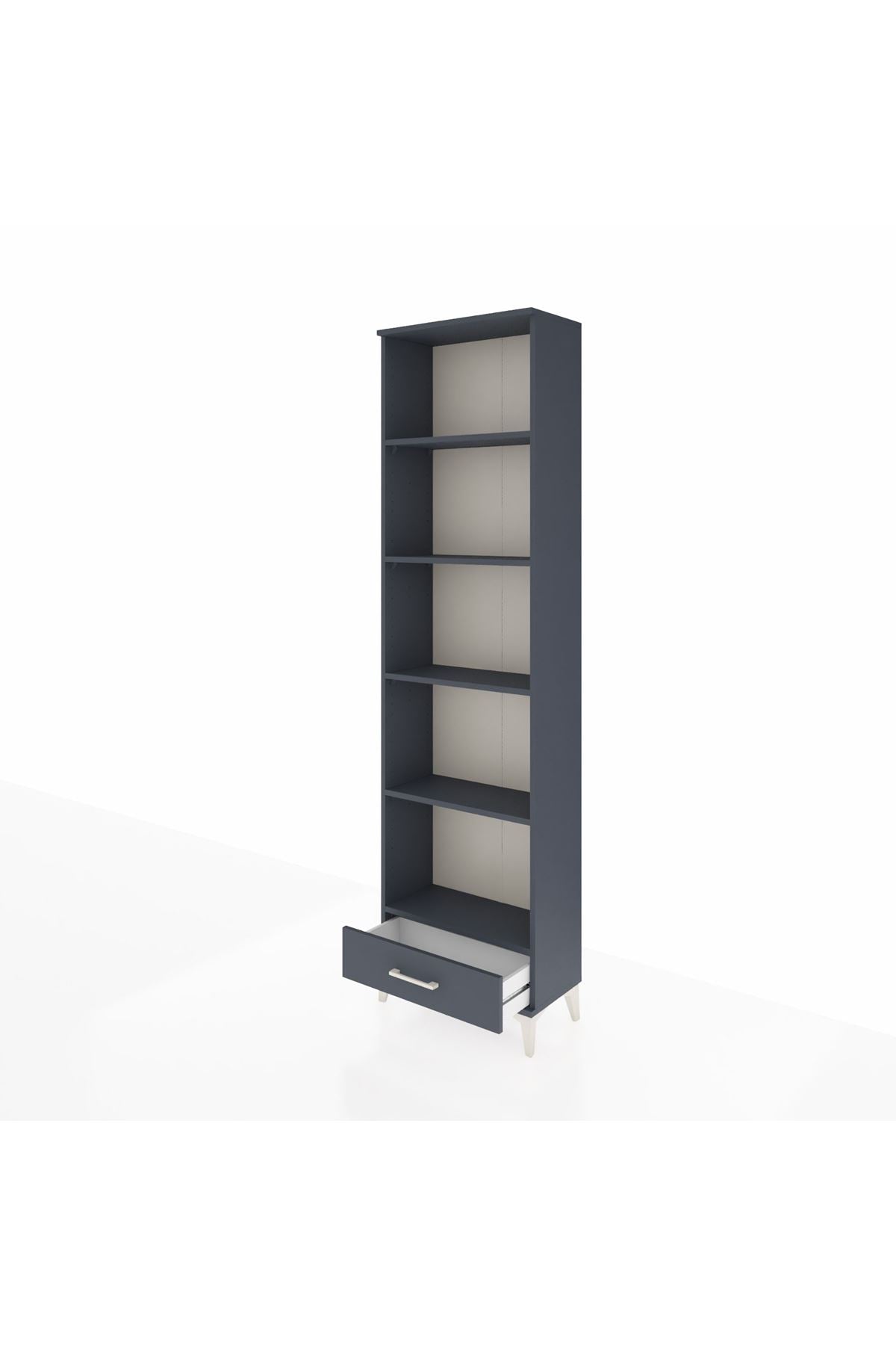 Arges Dolap 5 Raflı Tek Çekmeceli 60x30x221 - S29M006V5A