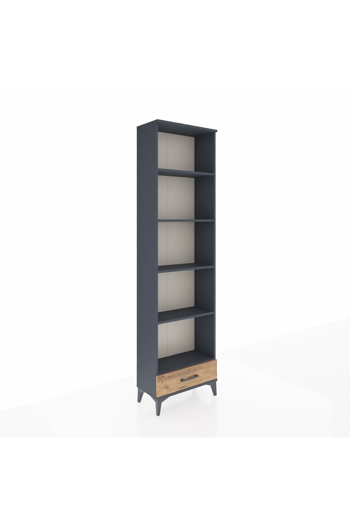 Arges Dolap 5 Raflı Tek Çekmeceli 60x30x221 - S29M006V6A