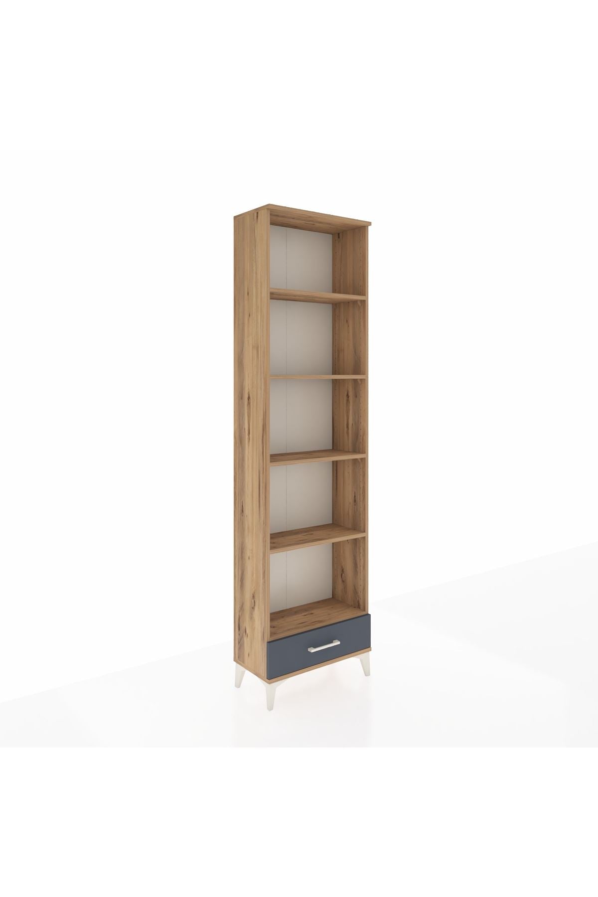 Arges Dolap 5 Raflı Tek Çekmeceli 60x30x221 - S29M006V8A