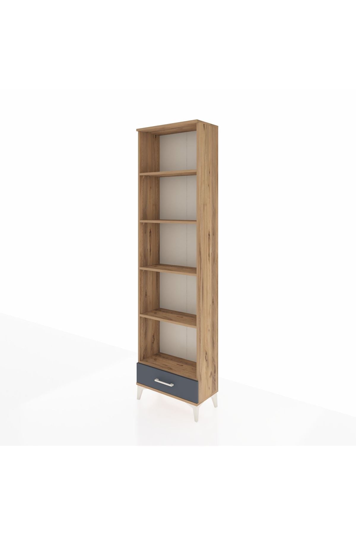 Arges Dolap 5 Raflı Tek Çekmeceli 60x30x221 - S29M006V8A