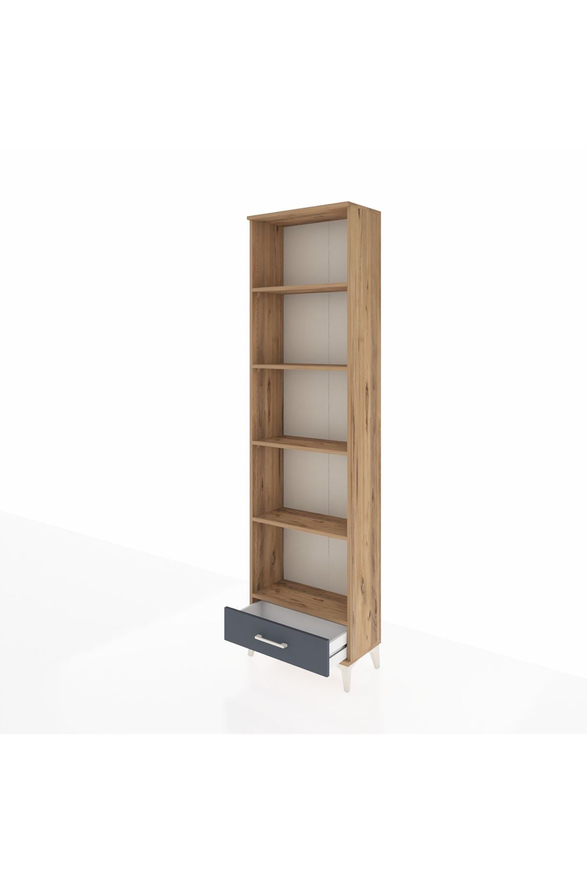 Arges Dolap 5 Raflı Tek Çekmeceli 60x30x221 - S29M006V8A
