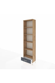 Arges Dolap 5 Raflı Tek Çekmeceli 60x30x221 - S29M006V8A