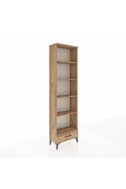 Arges Dolap 5 Raflı Tek Çekmeceli 60x30x221 - S29M006V9A