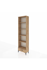 Arges Dolap 5 Raflı Tek Çekmeceli 60x30x221 - S29M006V9A