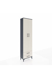 Arges Dolap 3 Raflı 2 Çekmeceli Tek Askılı 60x30x221 - S29M007V4A