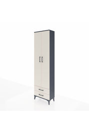 Arges Dolap 3 Raflı 2 Çekmeceli Tek Askılı 60x30x221 - S29M007V4A