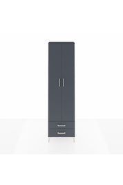 Arges Dolap 3 Raflı 2 Çekmeceli Tek Askılı 60x30x221 - S29M007V5A