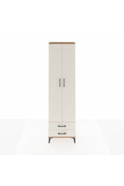 Arges Dolap 3 Raflı 2 Çekmeceli Tek Askılı 60x30x221 - S29M007V7A