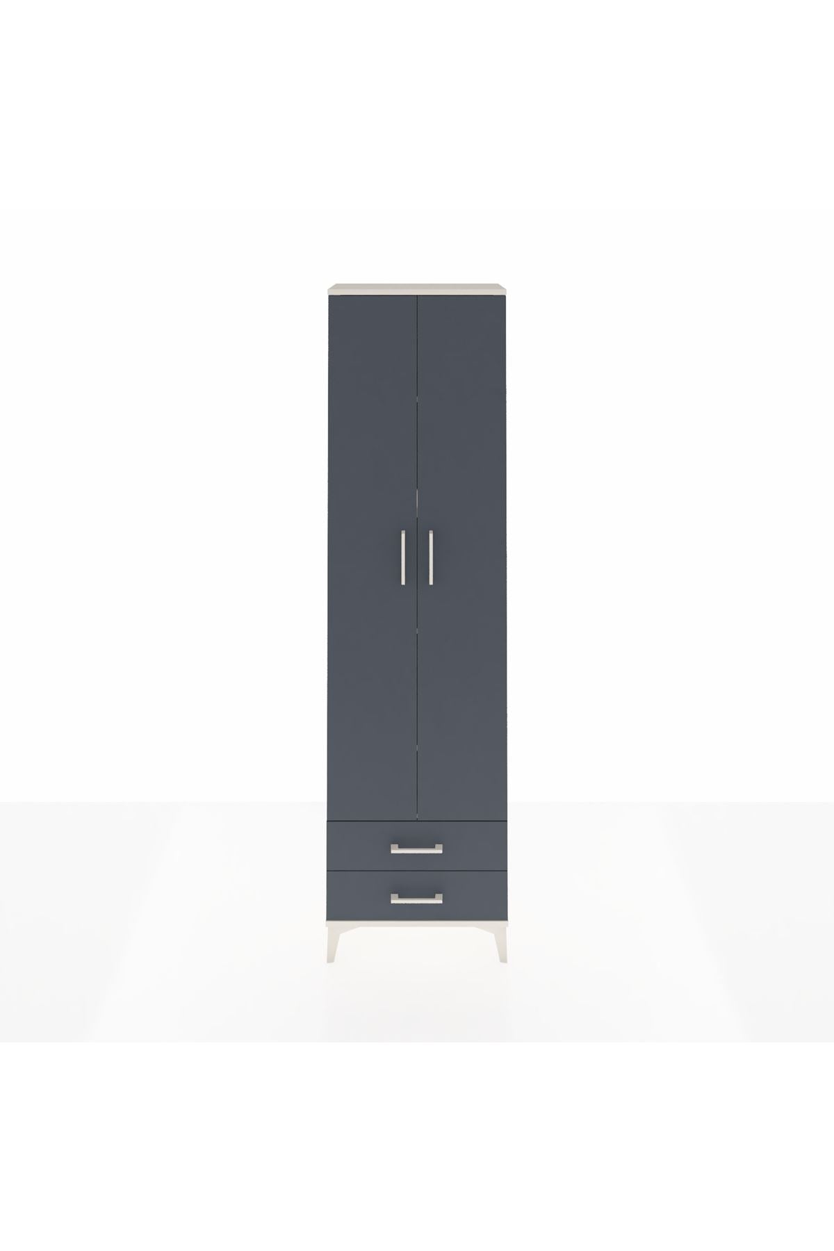 Arges Dolap 5 Raflı 2 Çekmeceli 2 Kapaklı 60x30x221 - S29M008V2A