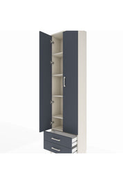 Arges Dolap 5 Raflı 2 Çekmeceli 2 Kapaklı 60x30x221 - S29M008V2A