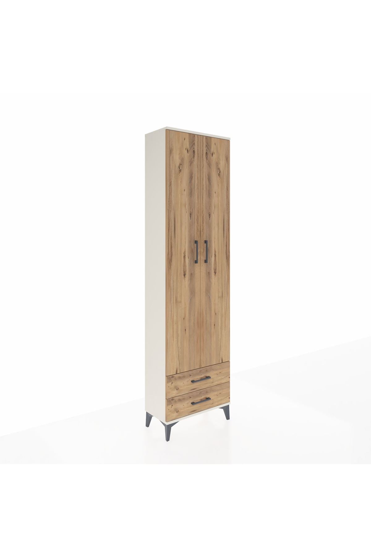 Arges Dolap 5 Raflı 2 Çekmeceli 2 Kapaklı 60x30x221 - S29M008V3A