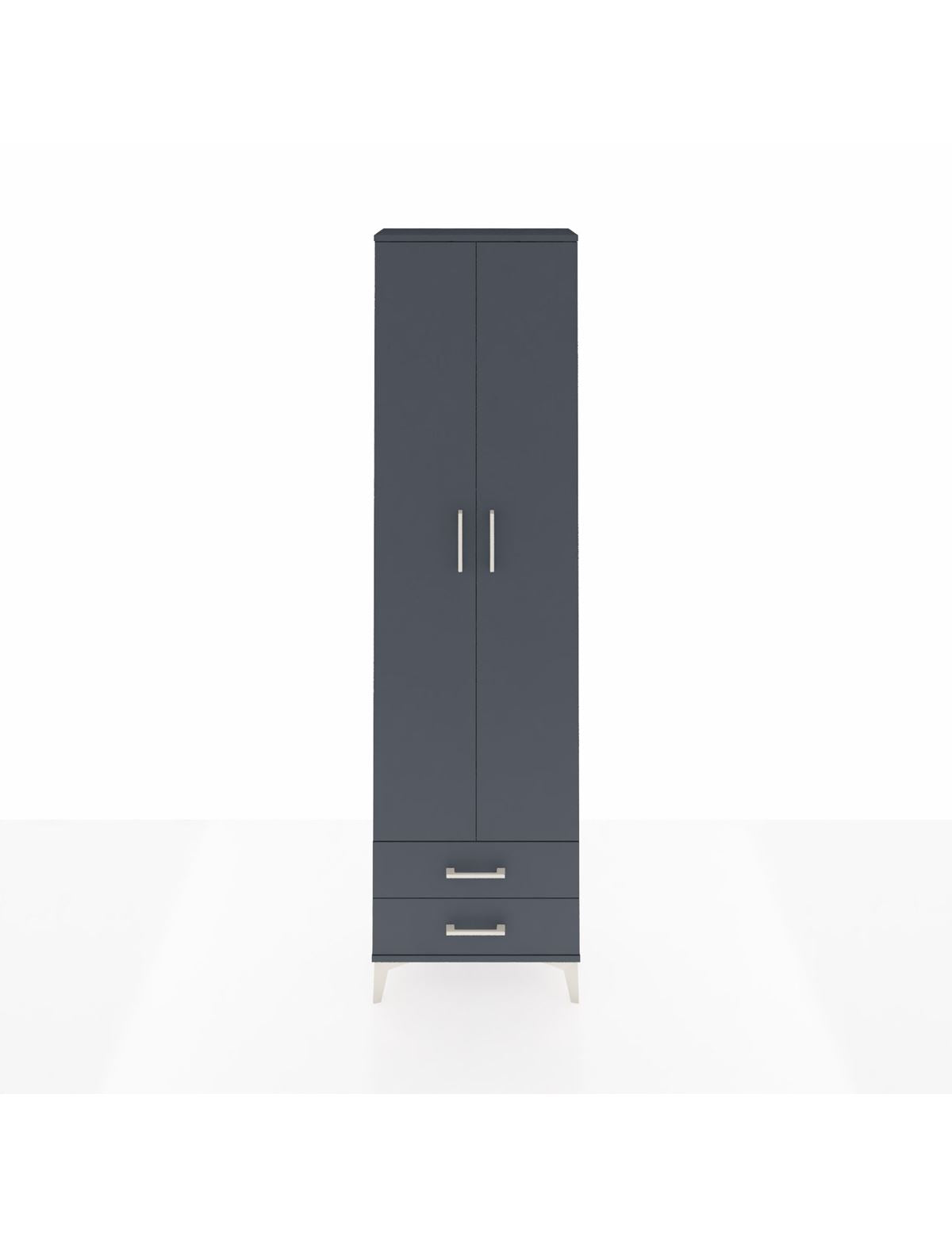 Arges Dolap 5 Raflı 2 Çekmeceli 2 Kapaklı 60x30x221 - S29M008V5A