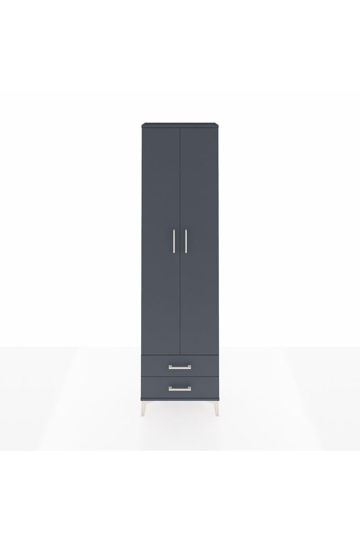 Arges Dolap 5 Raflı 2 Çekmeceli 2 Kapaklı 60x30x221 - S29M008V5A