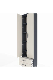 Arges Dolap 5 Raflı 2 Çekmeceli 2 Kapaklı 60x30x221 - S29M008V4A