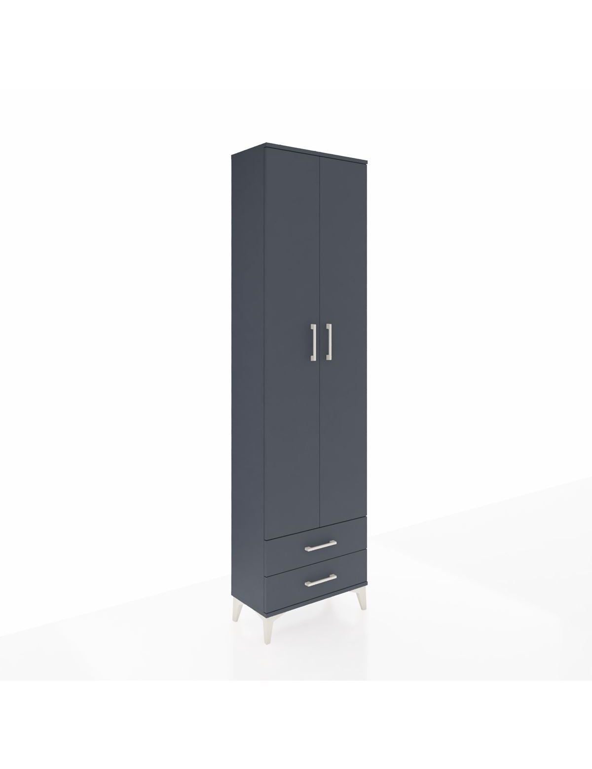 Arges Dolap 5 Raflı 2 Çekmeceli 2 Kapaklı 60x30x221 - S29M008V5A