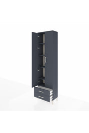 Arges Dolap 5 Raflı 2 Çekmeceli 2 Kapaklı 60x30x221 - S29M008V5A