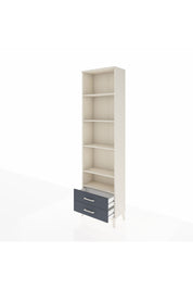 Arges Dolap 5 Raflı 2 Çekmeceli 60x30x221 - S29M009V2A