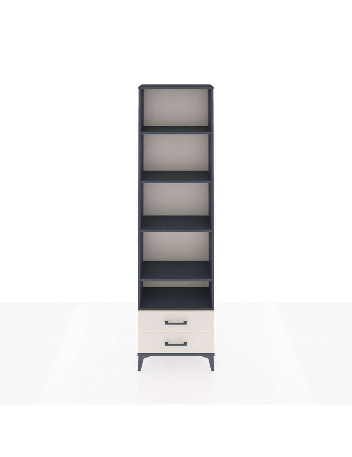 Arges Dolap 5 Raflı 2 Çekmeceli 60x30x221 - S29M009V4A