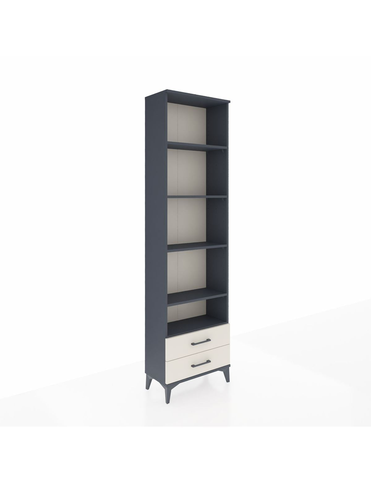 Arges Dolap 5 Raflı 2 Çekmeceli 60x30x221 - S29M009V4A