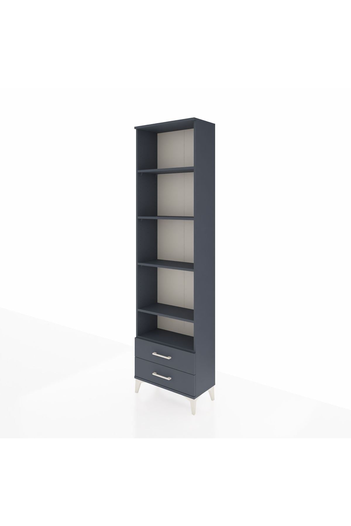 Arges Dolap 5 Raflı 2 Çekmeceli 60x30x221 - S29M009V5A