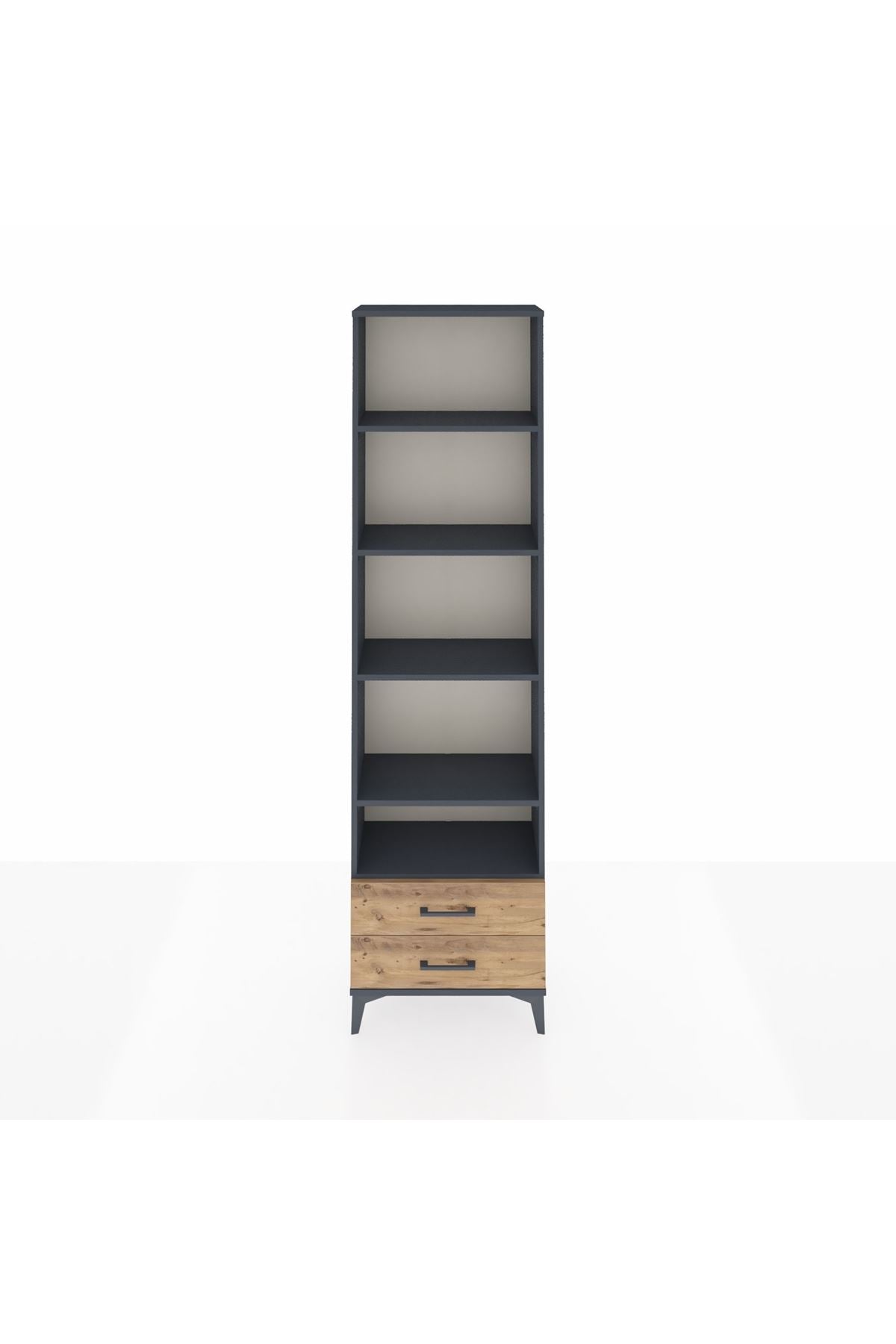 Arges Dolap 5 Raflı 2 Çekmeceli 60x30x221 - S29M009V6A