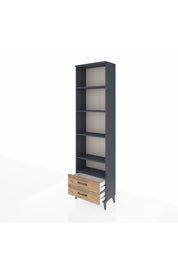 Arges Dolap 5 Raflı 2 Çekmeceli 60x30x221 - S29M009V6A