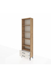 Arges Dolap 5 Raflı 2 Çekmeceli 60x30x221 - S29M009V7A