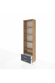 Arges Dolap 5 Raflı 2 Çekmeceli 60x30x221 - S29M009V8A