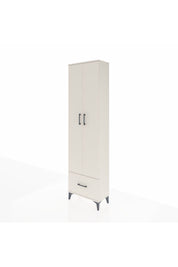 Arges Dolap 3 Raflı Tek Çekmeceli Tek Askılı 60x30x221 - S29M010V1A