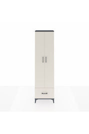 Arges Dolap 3 Raflı Tek Çekmeceli Tek Askılı 60x30x221 - S29M010V4A