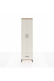 Arges Dolap 3 Raflı Tek Çekmeceli Tek Askılı 60x30x221 - S29M010V7A