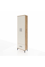 Arges Dolap 3 Raflı Tek Çekmeceli Tek Askılı 60x30x221 - S29M010V7A