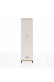 Arges Dolap 5 Raflı Tek Çekmeceli 2 Kapaklı 60x30x221 - S29M011V7A