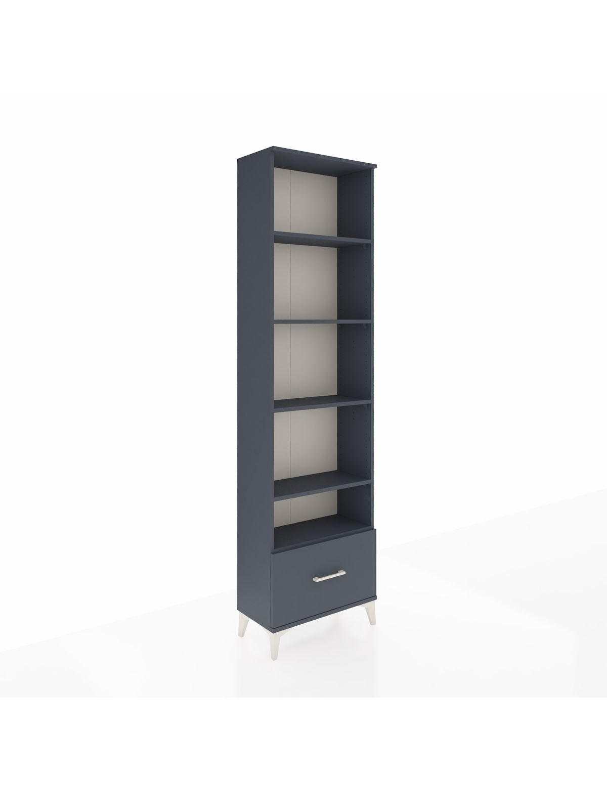 Arges Dolap 5 Raflı Tek Çekmeceli 60x30x221 - S29M012V5A
