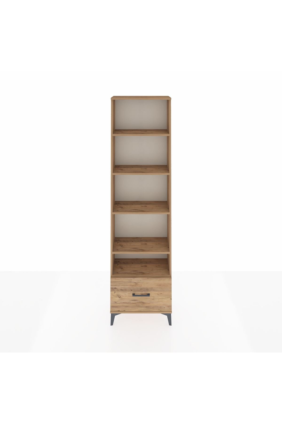Arges Dolap 5 Raflı Tek Çekmeceli 60x30x221 - S29M012V9A