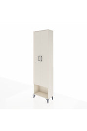 Arges Dolap 3 Raflı 2 Kapaklı Tek Askılı 60x30x221 - S29M013V1A