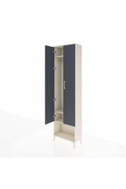 Arges Dolap 3 Raflı 2 Kapaklı Tek Askılı 60x30x221 - S29M013V2A