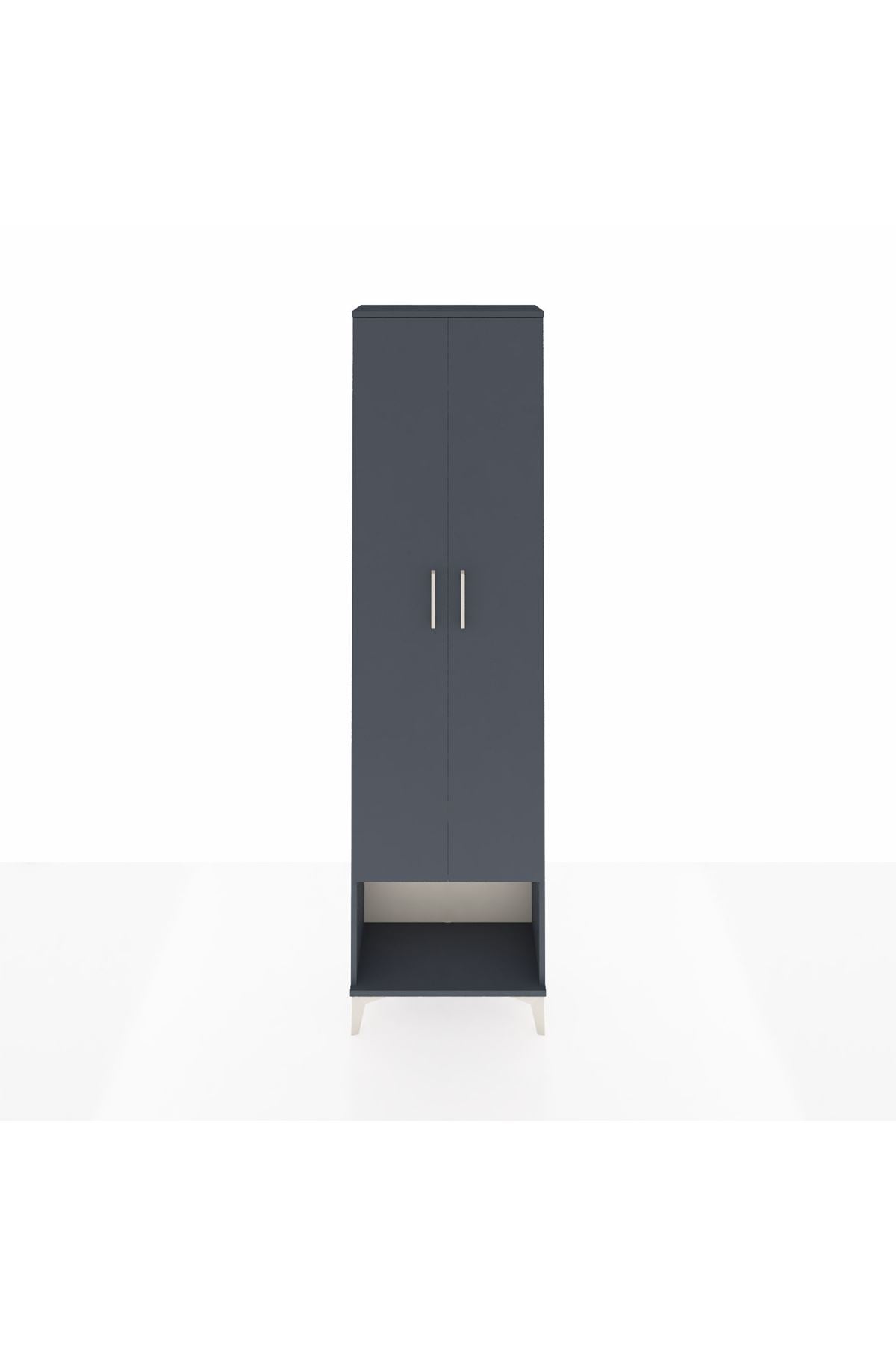 Arges Dolap 3 Raflı 2 Kapaklı Tek Askılı 60x30x221 - S29M013V5A