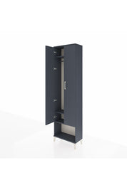 Arges Dolap 3 Raflı 2 Kapaklı Tek Askılı 60x30x221 - S29M013V5A