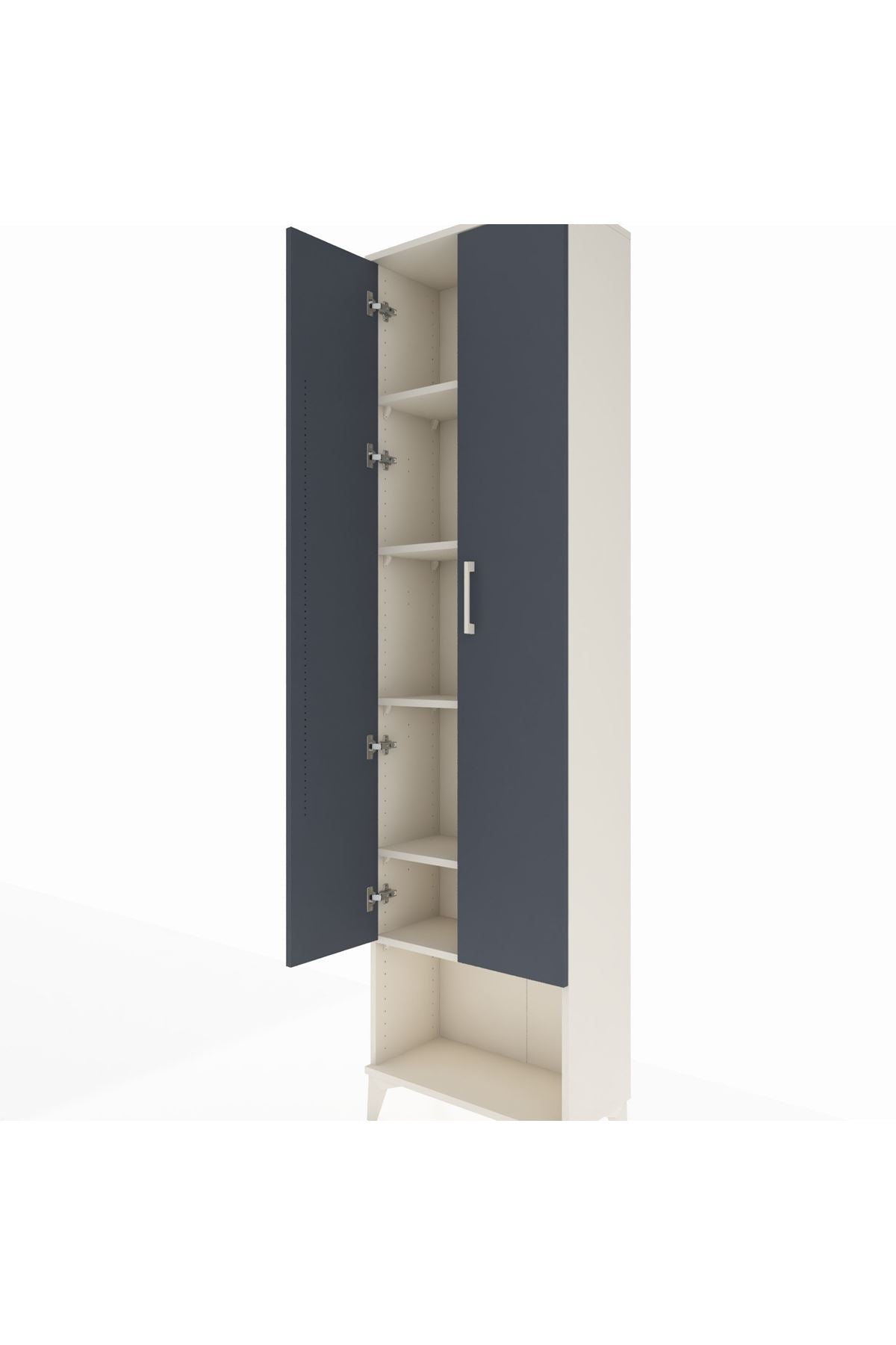 Arges Dolap 5 Raflı 2 Kapaklı 60x30x221 - S29M014V2A